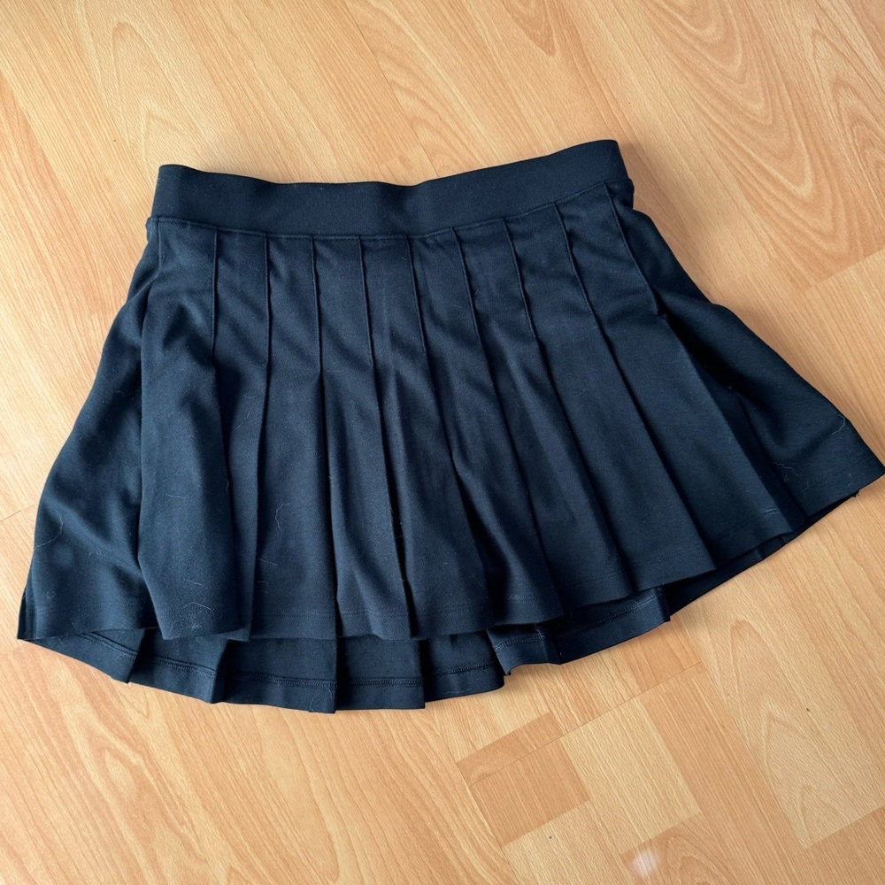 Victorias Secret Black Tennis Skirt